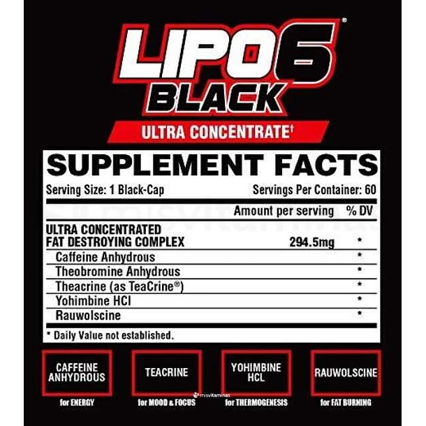 LIPO 6 BLACK UC - Image 3